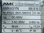 AMK Amkasyn AW 8/16 Inverter Drive Ver. 1.6 TOP ZUSTAND