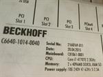Beckhoff C6640-1014-0040 TESTED & TOP ZUSTAND