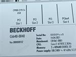 Beckhoff C6640 C6640-0040 Core i7 CB1061-0001 VarNr. 000008552 UNUSED & OVP