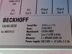 Beckhoff C6640 C6640-0040 Core i7 CB1064-0002 Var: 000370157 UNUSED & OVP SEALED