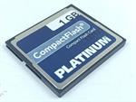 CompactFlash Platinum Compact Flash Card 1GB 127123 NEUWERTIG