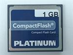 CompactFlash Platinum Compact Flash Card 1GB 127123 NEUWERTIG