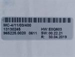 ELAU PacDrive MC-4/11/03/400 HW:E0Q603 UNUSED & OVP SEALED