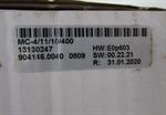 ELAU PacDrive Servo MC-4/11/10/400 13130247 HW: E0Q603 SW: 00.16.41 TESTED TOP