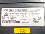 EMERSON Control Techniques Unidrive SP SPMD1424 160/200kW Control Master TOP