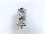 Siba NH 00 63A 120kA 690V DC220V 25kA 20 209 13 TOP ZUSTAND