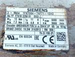 Siemens Servomotor 1FK7064-7AF71-1EH2 6000rpm 11A 12Nm TESTED & TOP ZUSTAND