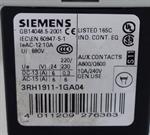 Siemens Sirius 3RH1131-1BB40 Hilfsschütz + 3RH1911-1GA04 Hilfsschalterblock