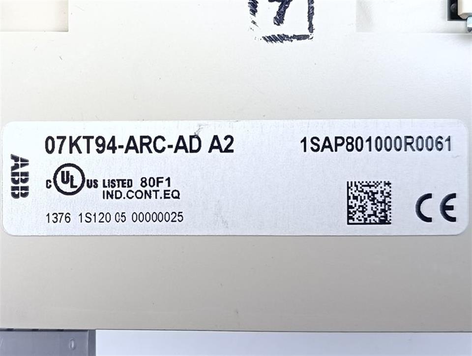 ABB 1SAP801000R0061 07KT94-ARC-AD A2 + KEBA EC581 + DA501 + DA502 NEUWERTIG
