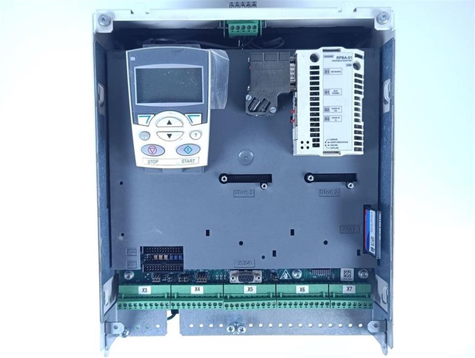ABB DCS800-S02-0050-04 + RPBA-01 + SDCS-MEM-8 +  ABB APR,DCS-CP-P... TOP ZUSTAND