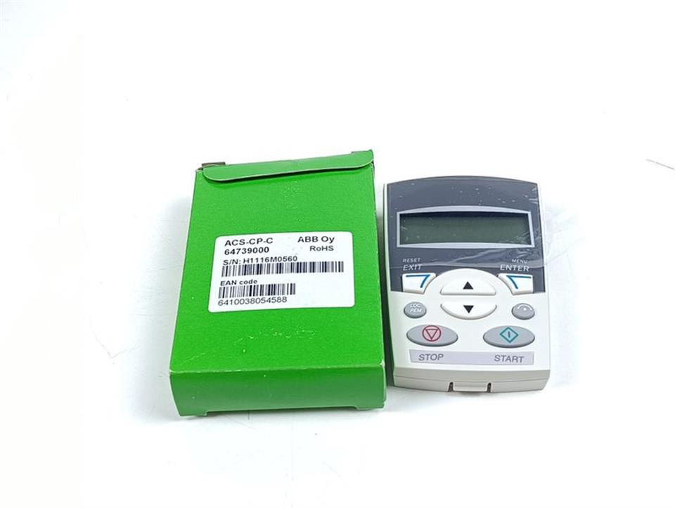 ABB Inverter ACS310-03E-48A4-4 22kw 400V + ACS-CP-C UNUSED & TESTED OVP