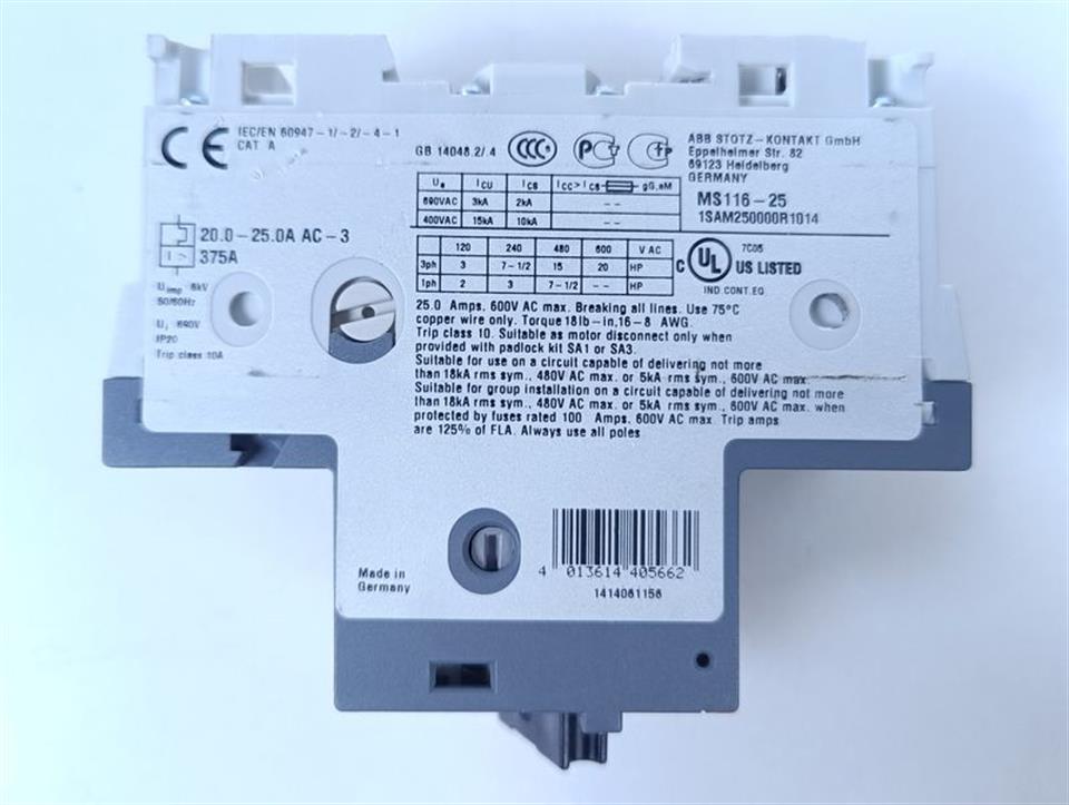 ABB Robotics MS116-25 TOP ZUSTAND