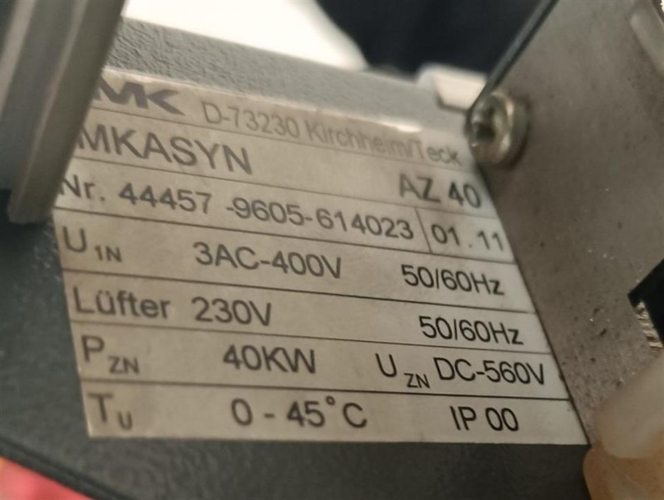 AMK AZ40 AMKASYN AZ 40 44457 + AZ-BF + AZ-EA8 + AZ-IG1 (2x) + AZ-R01 TOP ZUSTAND