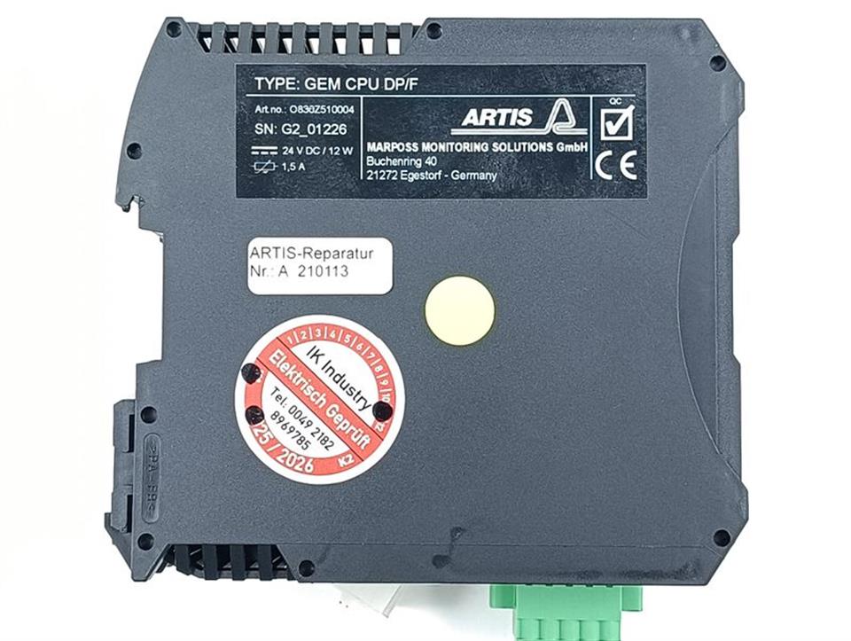 ARTIS GEM CPU DP/F Mod. A Art.Nr.: O830Z510004 TOP ZUSTAND & TESTED