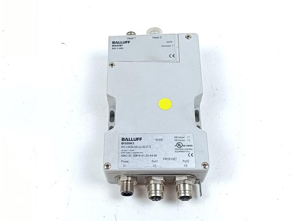 Balluff BIS008F BIS C-650 Auswerteeinheit BIS00K3 BIS C-6008-048 TOPZUSTAND