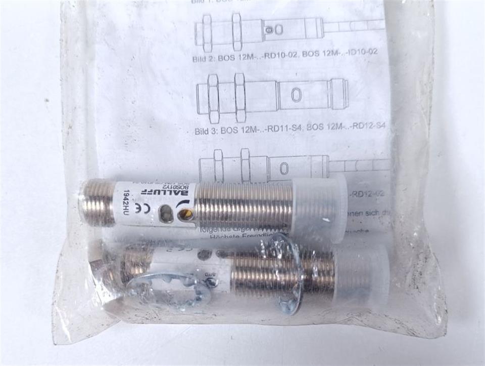 Balluff BOS01Y2 BOS 12M-PS-ID10-S4 Photoelectric Sensors UNUSED & OVP