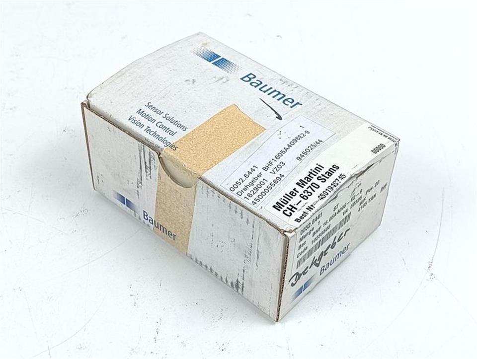 Baumer BHF 16.05A4096-E2-9 Drehgeber UNUSED & OVP