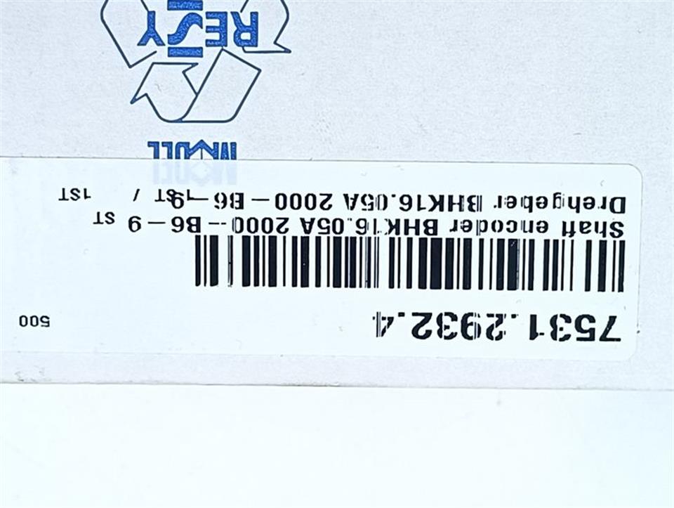 Baumer BHK 16.05A2000-B6-9 Drehgeber UNUSED OVP