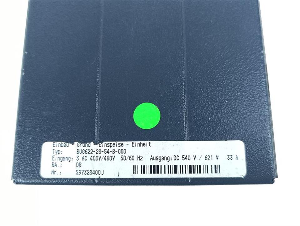 Baumüller BUG6 BUG622-28-54-B-000 Einbau-Grund-Einspeise-Einheit NEUWERTIG