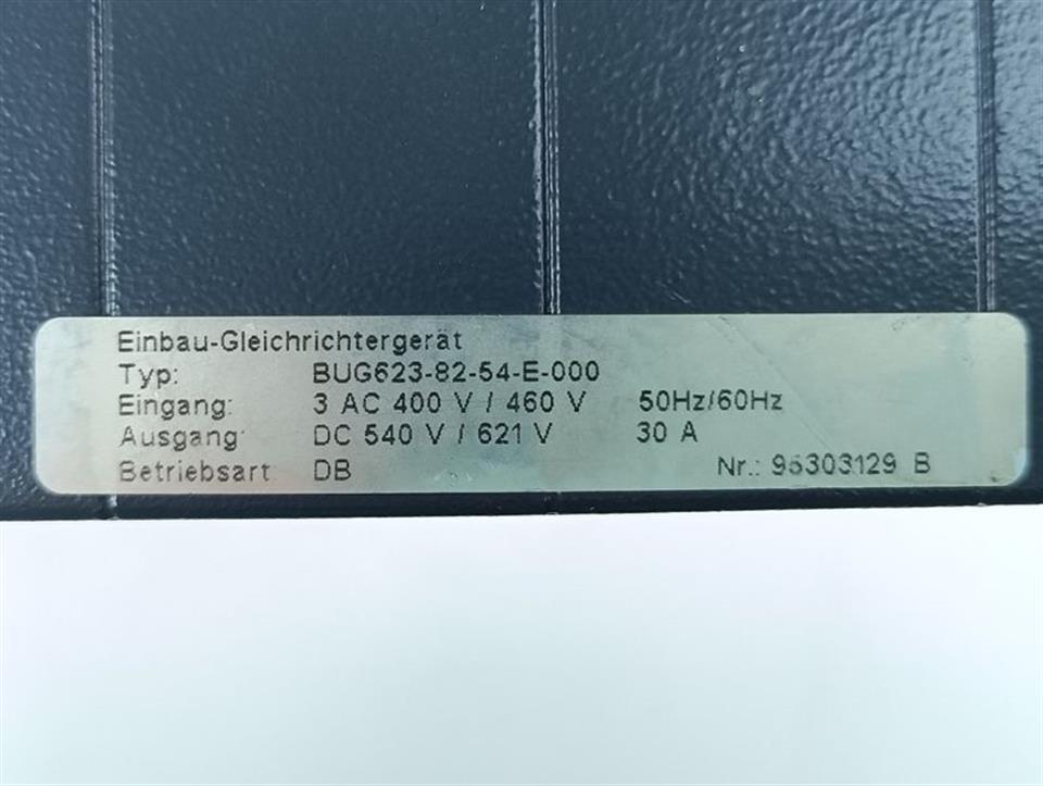 Baumüller Einbau-Gleichrichtergerät BUG623-82-54-E-000 NEUWERTIG