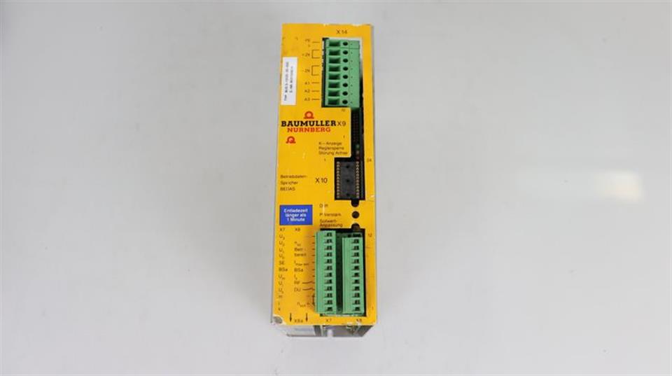 Baumüller Nürnberg Frequenzumrichter BUS3-10/20-30-002 TESTED TOP ZUSTAND