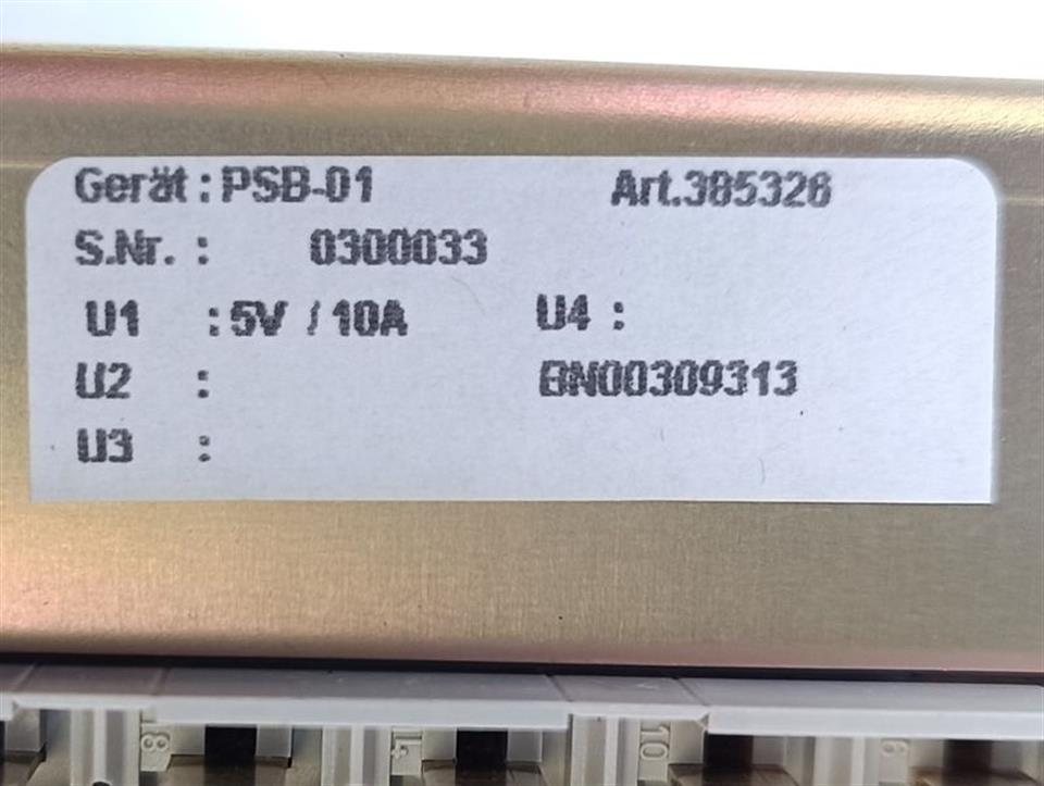 Baumüller Nürnberg PSB-01 Art Nr: 385326 5V/10A TOP ZUSTAND