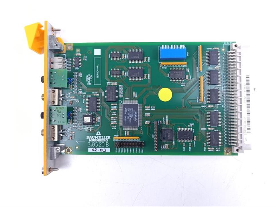 Baumüller Nürnberg SERCOS-02 -01 Art. Nr:419622 02.02 TOP ZUSTAND