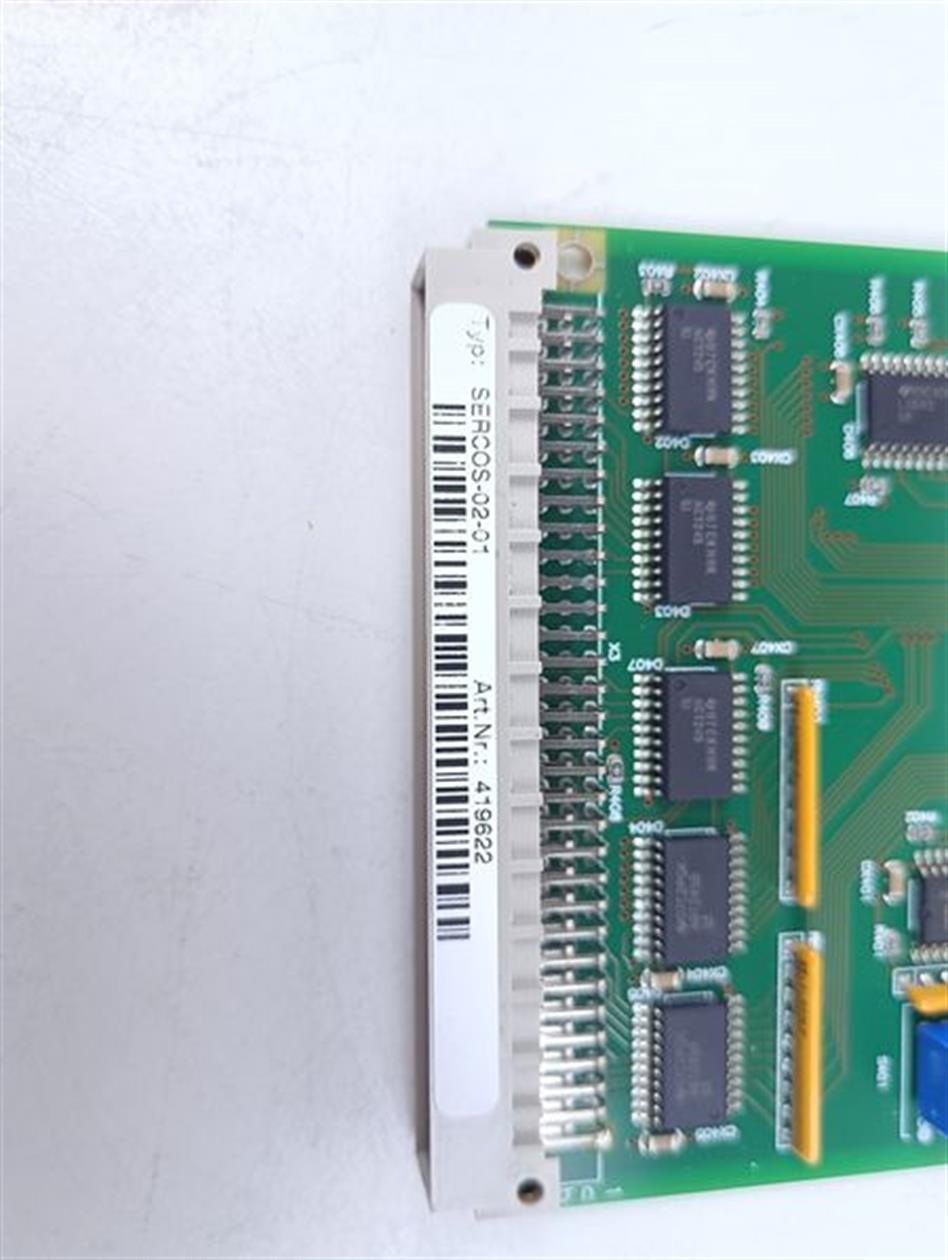 Baumüller Nürnberg SERCOS-02 -01 Art. Nr:419622 02.03 TOP ZUSTAND