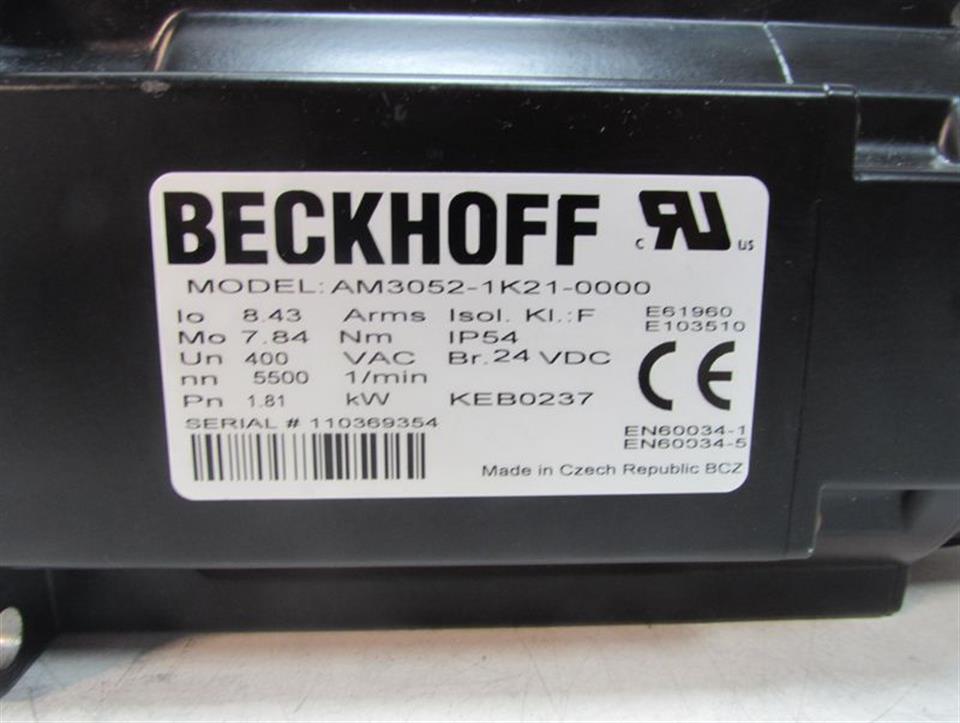 Beckhoff Servomotor AM3042-1G30-0000 nn 6000 1/min IP54 NEUWERTIG