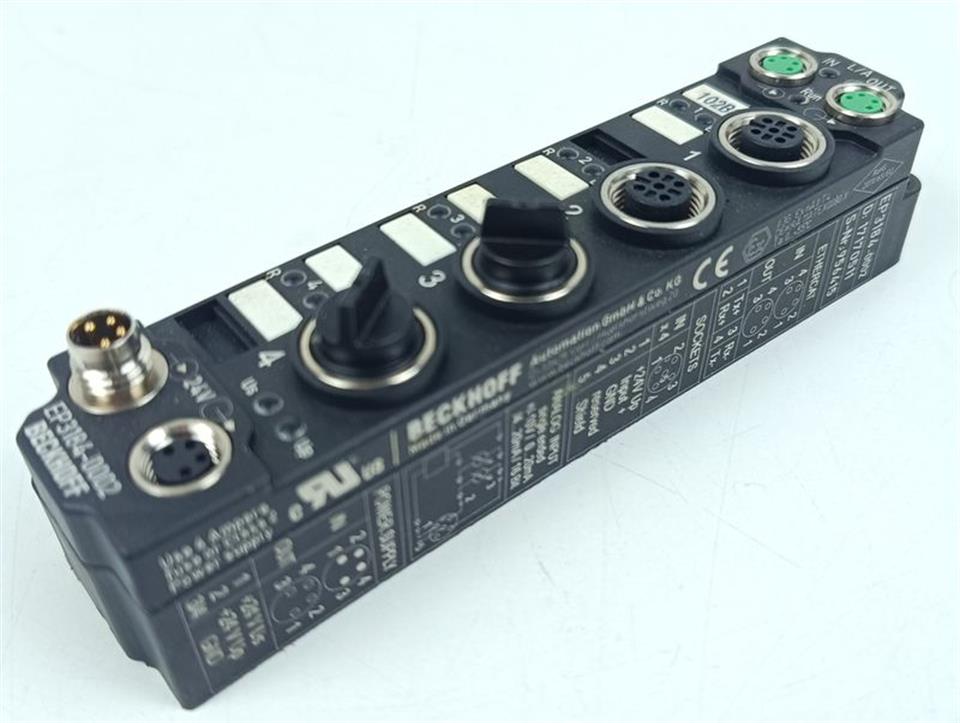 Beckhoff ANALOG INPUT EP3184-0002 TOP ZUSTAND