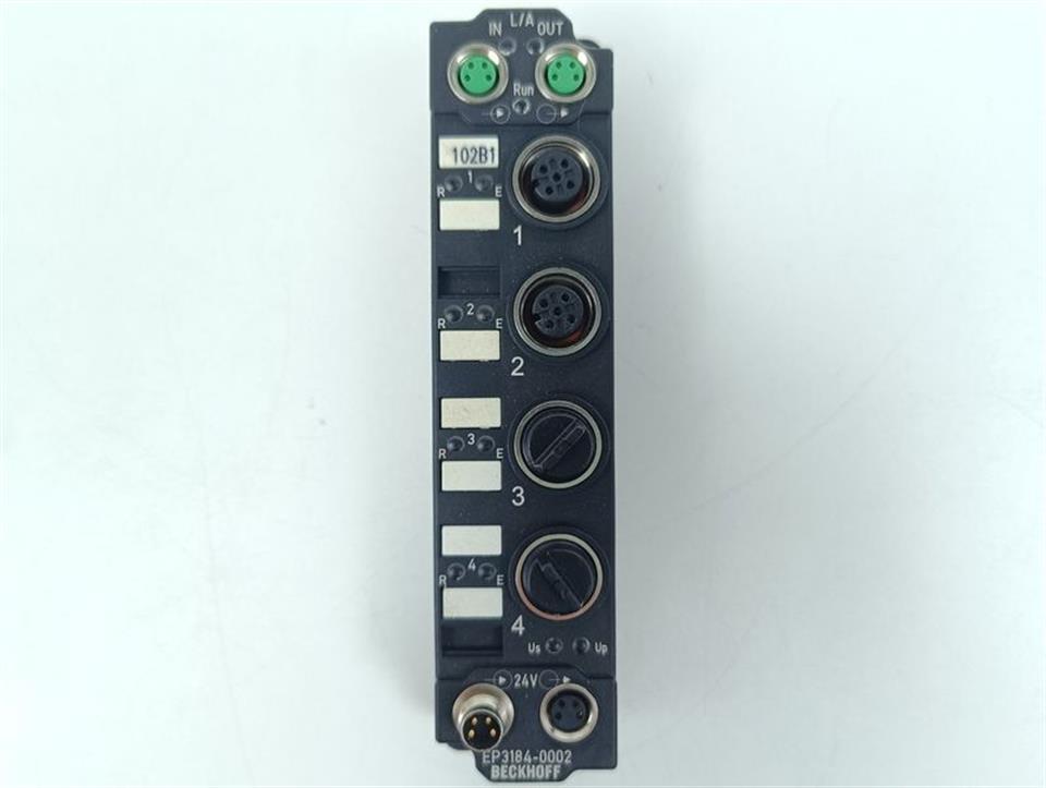 Beckhoff ANALOG INPUT EP3184-0002 TOP ZUSTAND