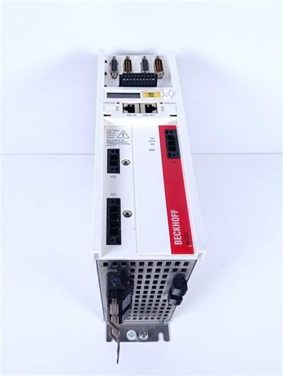 Beckhoff AX5203-0000-0200 Servo Drive Gehäuse gebrochen TESTED & TOP ZUSTAND