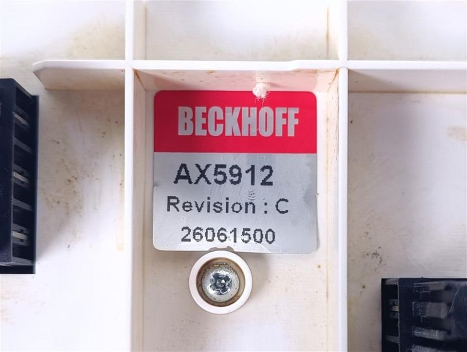 Beckhoff AX5912 Revision C
