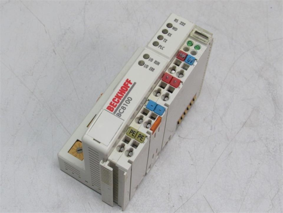 Beckhoff BC8100 Controller, SPS-Steuerung Top Zustand