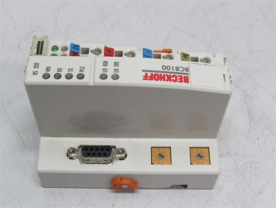 Beckhoff BC8100 Controller, SPS-Steuerung Top Zustand
