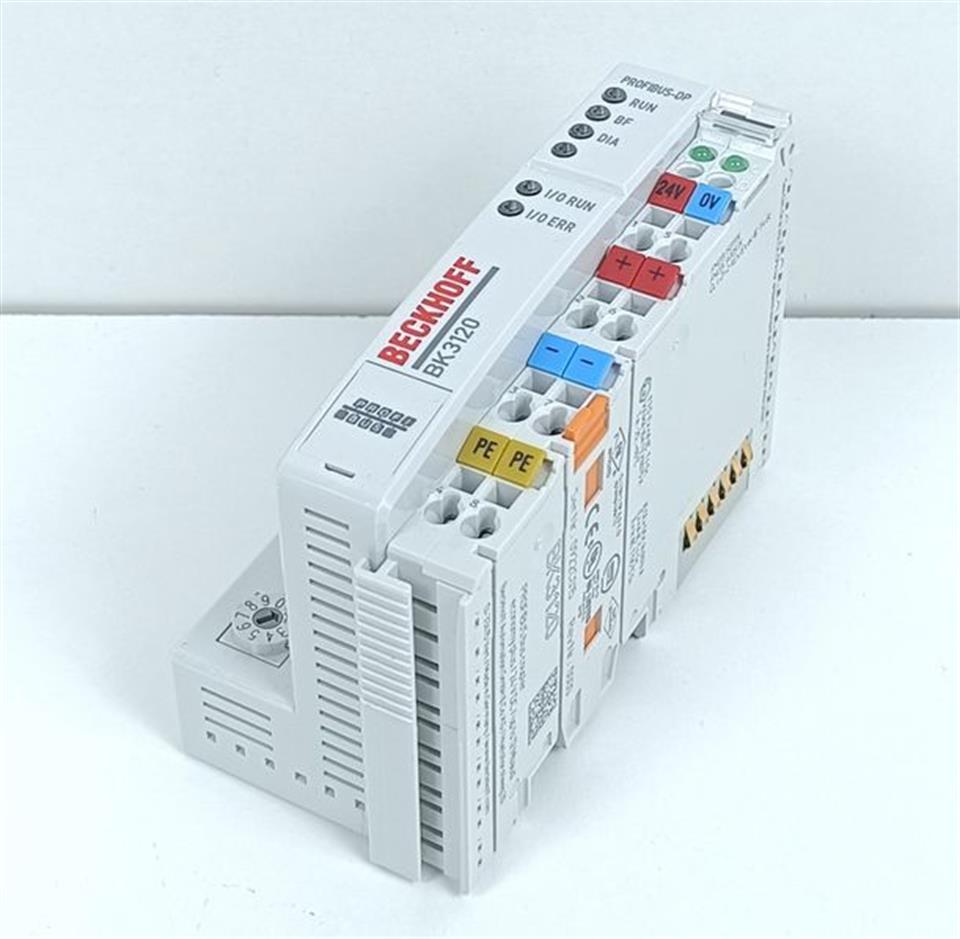 Beckhoff BK3120 Profibus-DP Profibus Coupler 12 Mbaud economy plus UNUSED