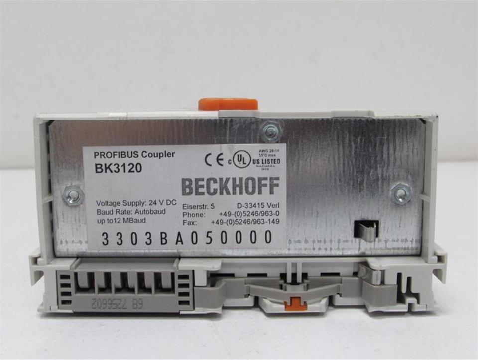 Beckhoff BK3120 Profibus-DP Profibus Coupler 12 Mbaud economy plus OVP & SEALED