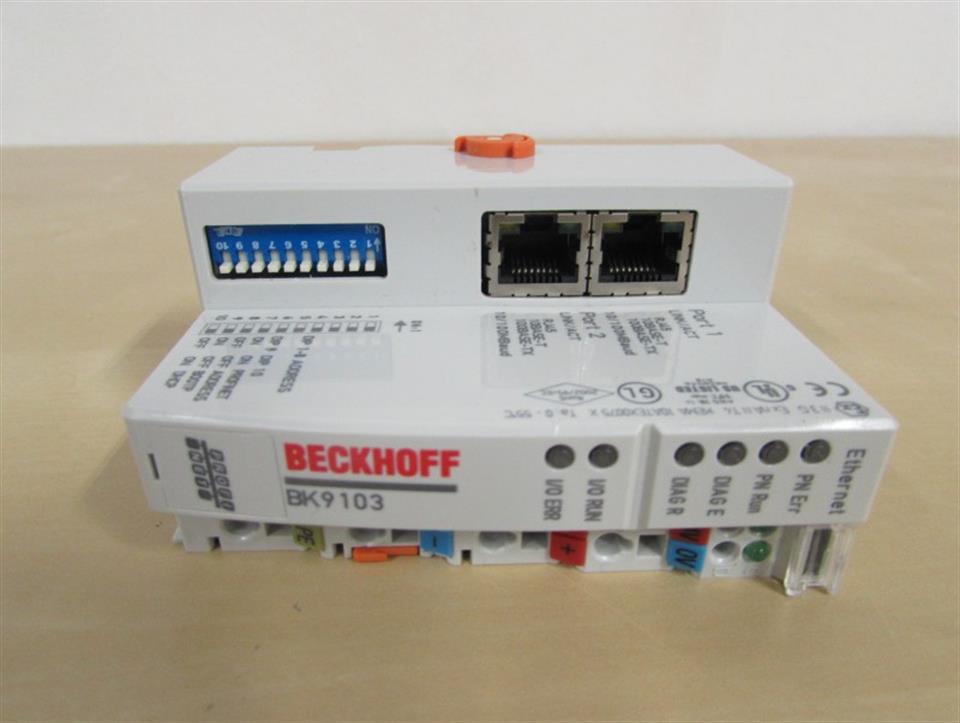 Beckhoff BK9103 Profinet RT bus coupler with 2-channel switch OVP & SEALED