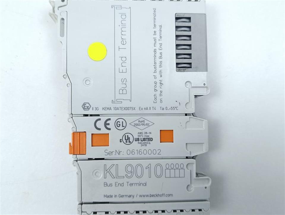 Beckhoff Bus End Terminal KL 9010 TOP ZUSTAND