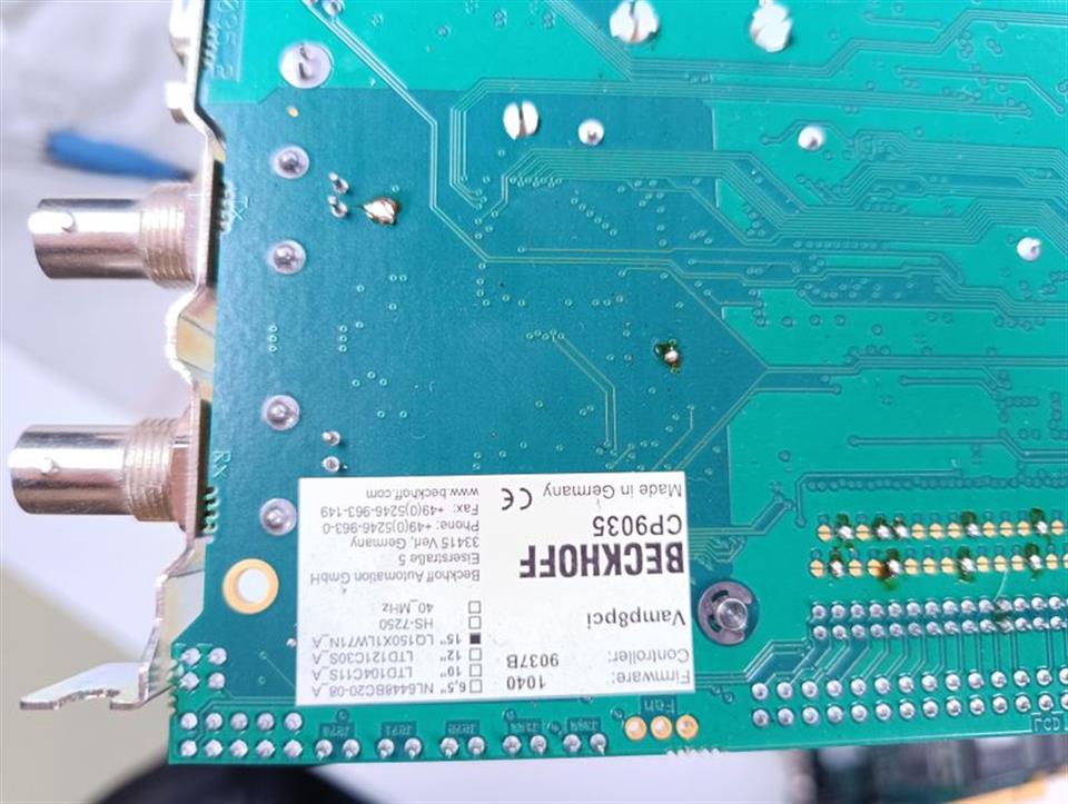 Beckhoff C6140 Ipox IP-4GVI63 BECKHOFF FC3102-0002 CP9035.2RM200 CP9035