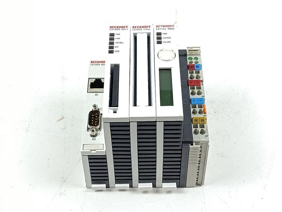 Beckhoff CPU CX1000-0011 + CX1000-COOL CX1000-N000 CX1100-0002 HW 3.6 TOPZUSTAND