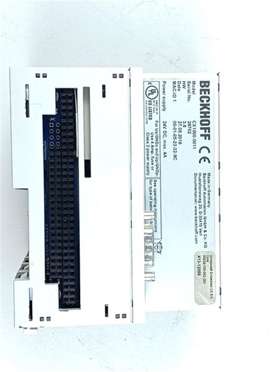 Beckhoff CPU CX1000-0011 + CX1000-COOL CX1000-N000 CX1100-0002 HW 3.6 TOPZUSTAND