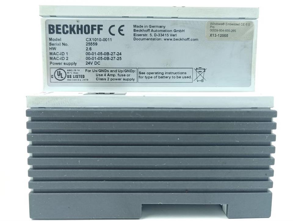 Beckhoff CX1010-N000 CX1010-0011 CX1100-0002 TOP ZUSTAND