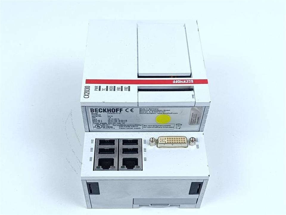 Beckhoff CX2030-0121 HW 1.6 TOP ZUSTAND
