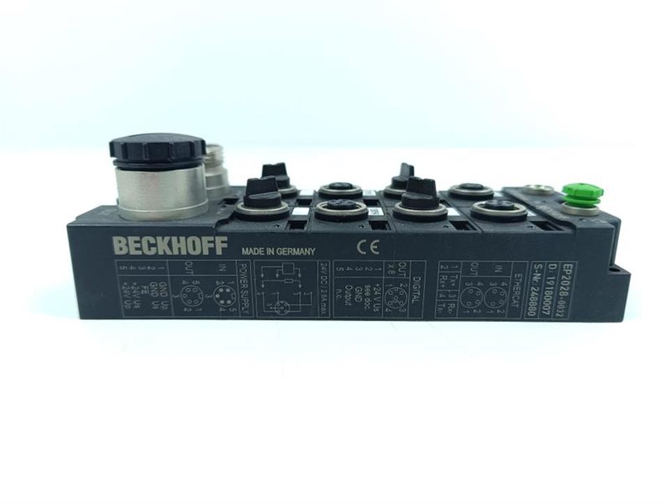 Beckhoff DIGITAL INPUT EP2028-0032 TOP ZUSTAND
