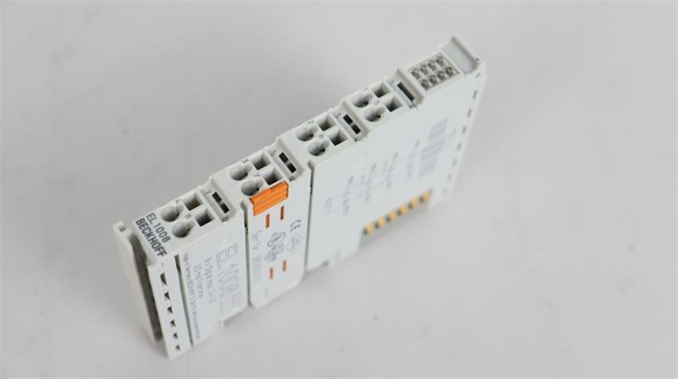 Beckhoff EL1008 8 x Digital Input 24V DC 3,0 ms Filtertime TOP ZUSTAND
