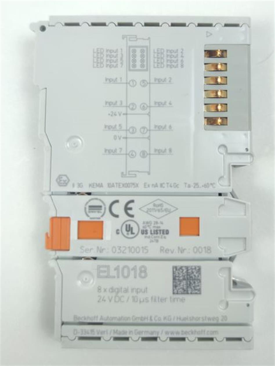 Beckhoff EL1018 EL 1018 NEUWERTIG