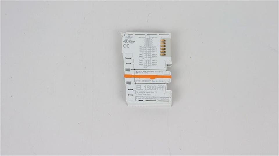 Beckhoff EL1809 16x Digital Input 24V DC EL 1809 Top Zustand
 Neuwertig
