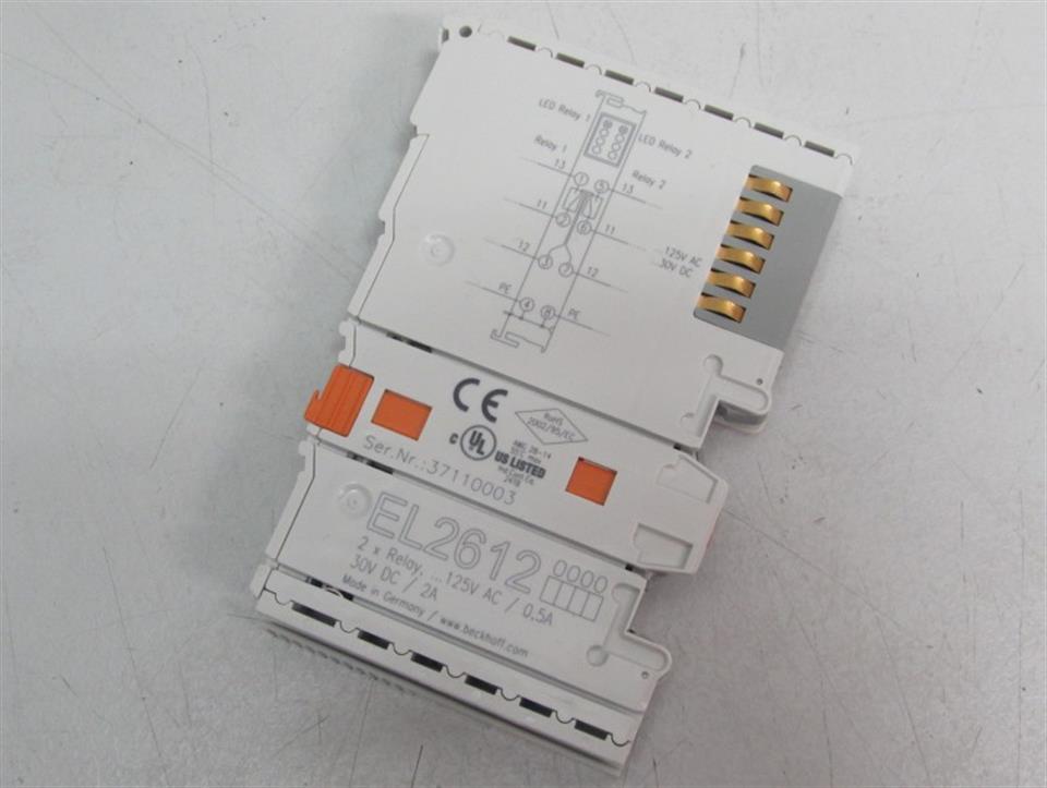 Beckhoff EL2612 2 x Relay 125V 0,5A 30V Top Zustand