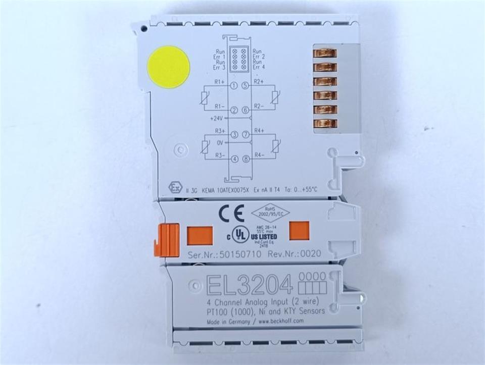 Beckhoff EL3204 TOP ZUSTAND